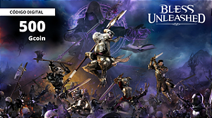 Cash Bless Unleashed Global 500 Gcoin - Código Digital